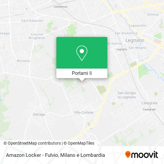 Mappa Amazon Locker - Fulvio