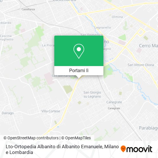 Mappa Lto-Ortopedia Albanito di Albanito Emanuele