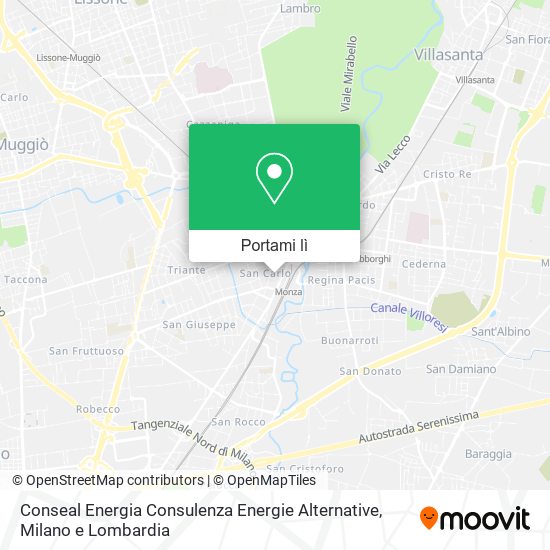 Mappa Conseal Energia Consulenza Energie Alternative