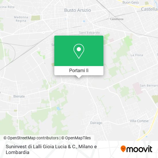 Mappa Suninvest di Lalli Gioia Lucia & C.