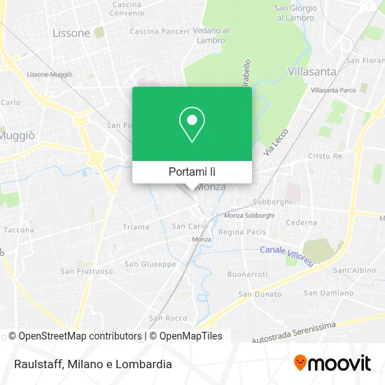 Mappa Raulstaff
