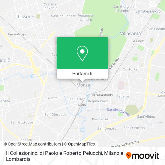 Mappa Il Collezioninc. di Paolo e Roberto Pelucchi