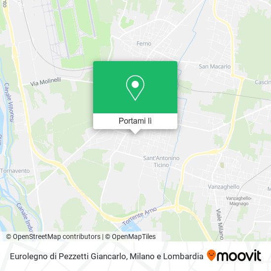 Mappa Eurolegno di Pezzetti Giancarlo