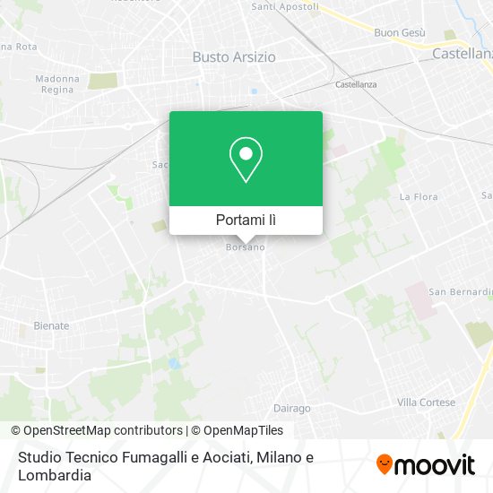 Mappa Studio Tecnico Fumagalli e Aociati