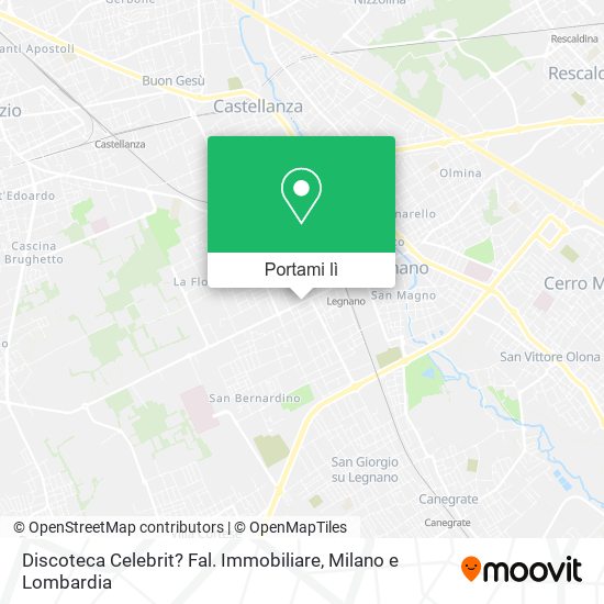 Mappa Discoteca Celebrit? Fal. Immobiliare