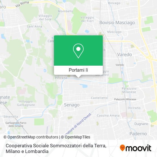 Mappa Cooperativa Sociale Sommozzatori della Terra