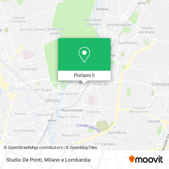 Mappa Studio De Ponti