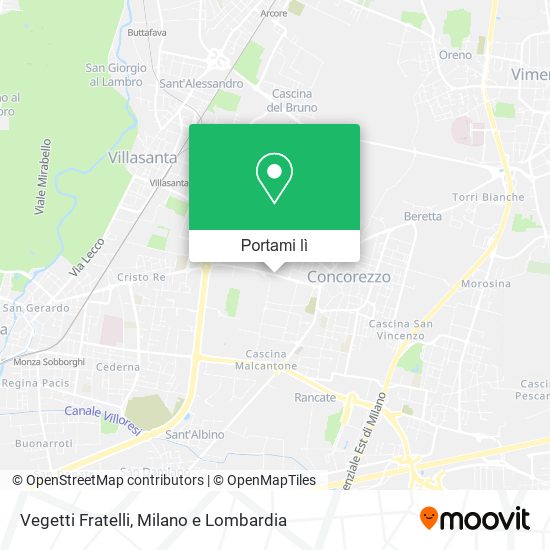 Mappa Vegetti Fratelli