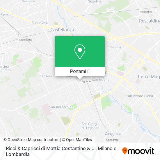 Mappa Ricci & Capricci di Mattia Costantino & C.