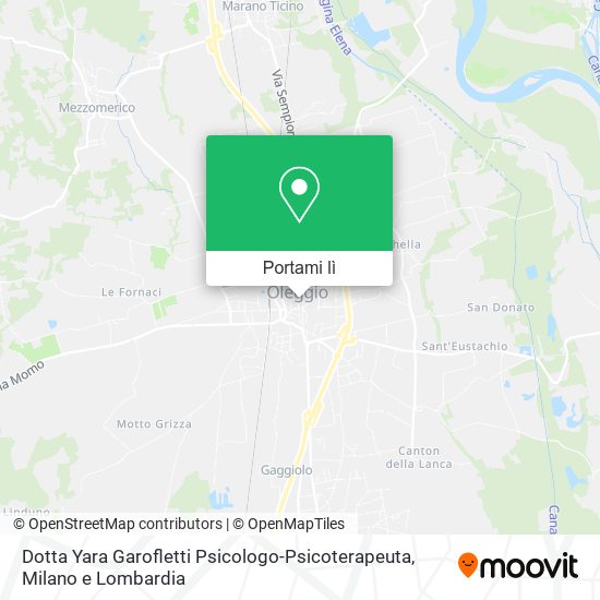 Mappa Dotta Yara Garofletti Psicologo-Psicoterapeuta
