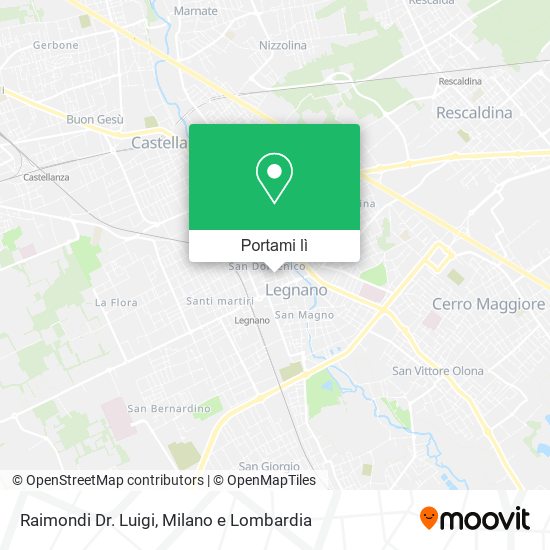 Mappa Raimondi Dr. Luigi