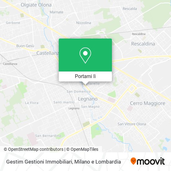 Mappa Gestim Gestioni Immobiliari