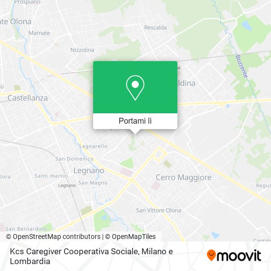 Mappa Kcs Caregiver Cooperativa Sociale