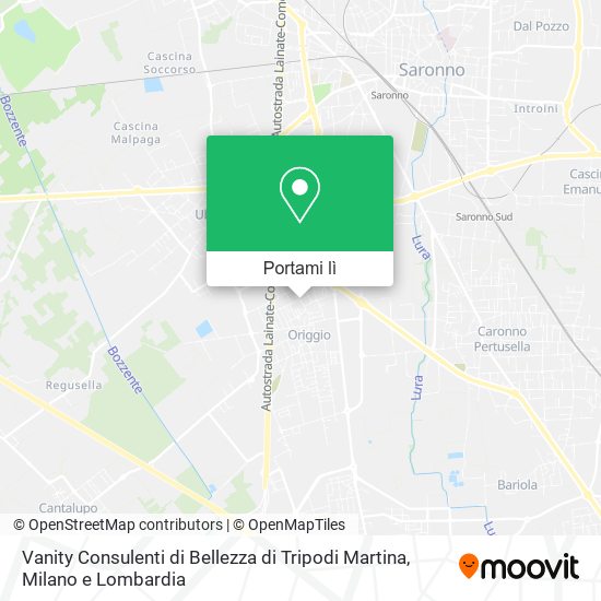 Mappa Vanity Consulenti di Bellezza di Tripodi Martina