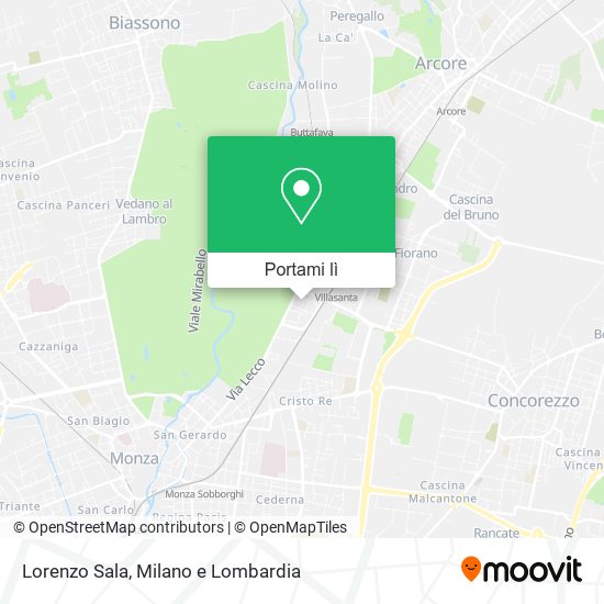 Mappa Lorenzo Sala