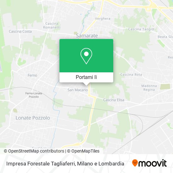 Mappa Impresa Forestale Tagliaferri