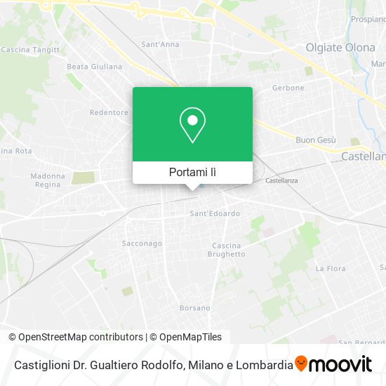 Mappa Castiglioni Dr. Gualtiero Rodolfo