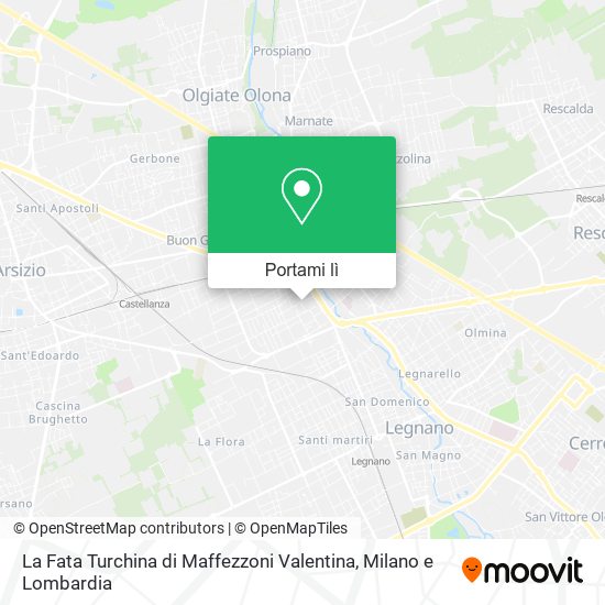 Mappa La Fata Turchina di Maffezzoni Valentina