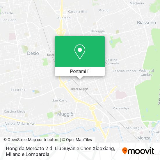 Mappa Hong da Mercato 2 di Liu Suyan e Chen Xiaoxiang