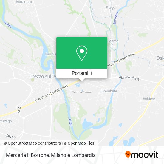 Mappa Merceria il Bottone