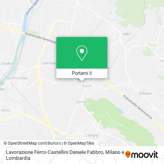 Mappa Lavorazione Ferro-Castellini Daniele Fabbro