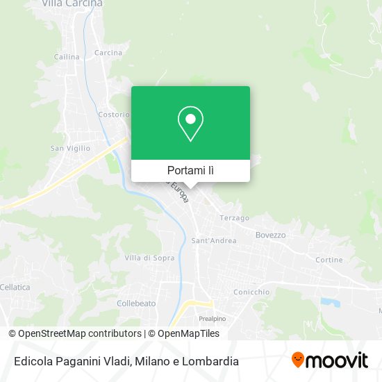 Mappa Edicola Paganini Vladi