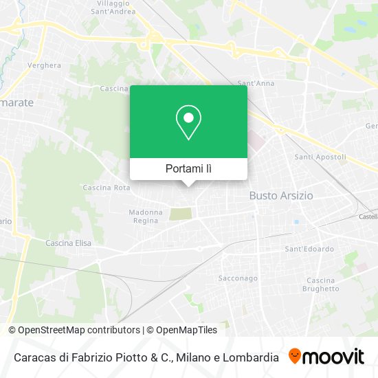 Mappa Caracas di Fabrizio Piotto & C.