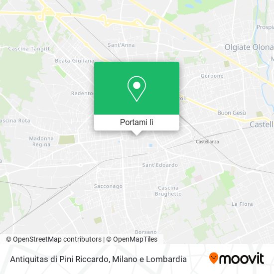 Mappa Antiquitas di Pini Riccardo