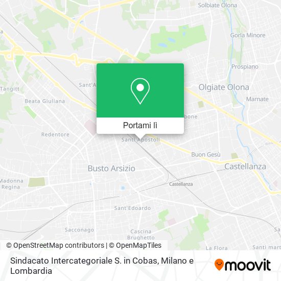 Mappa Sindacato Intercategoriale S. in Cobas