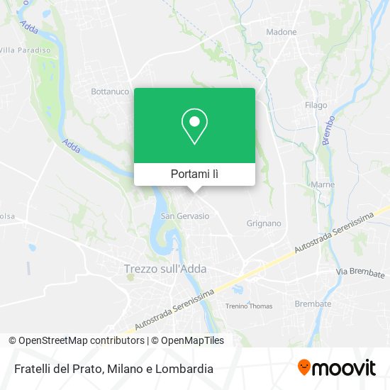Mappa Fratelli del Prato