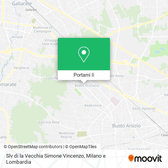 Mappa Slv di la Vecchia Simone Vincenzo