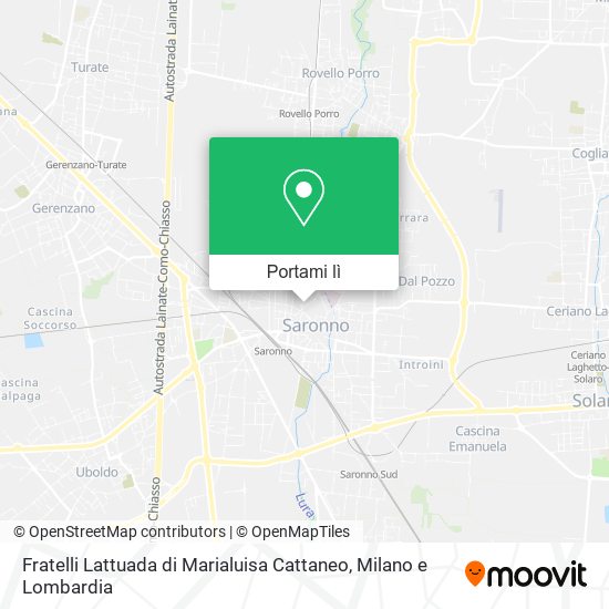 Mappa Fratelli Lattuada di Marialuisa Cattaneo