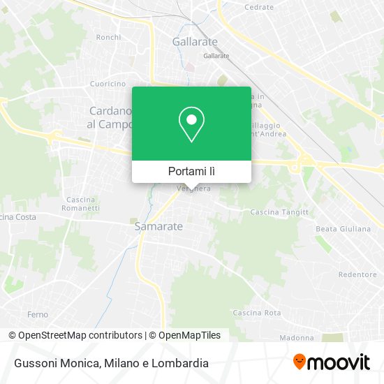 Mappa Gussoni Monica