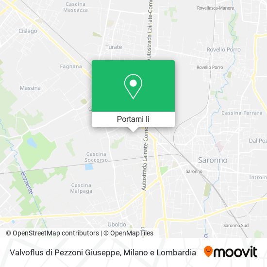 Mappa Valvoflus di Pezzoni Giuseppe