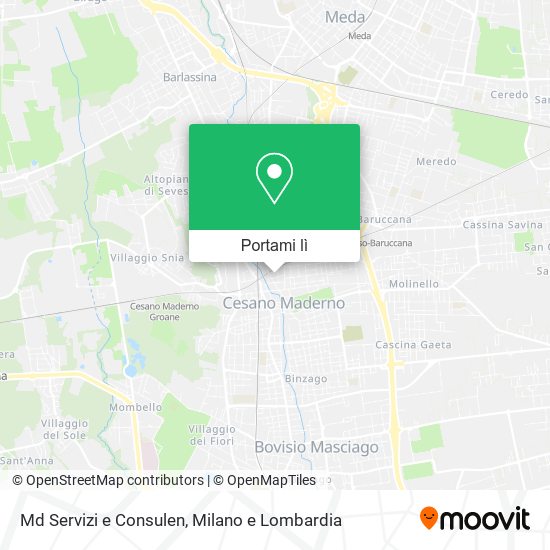 Mappa Md Servizi e Consulen