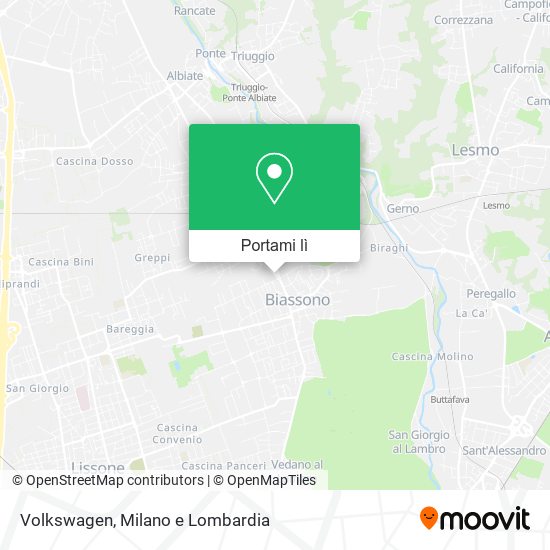 Mappa Volkswagen