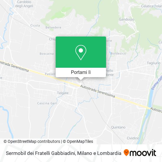 Mappa Sermobil dei Fratelli Gabbiadini