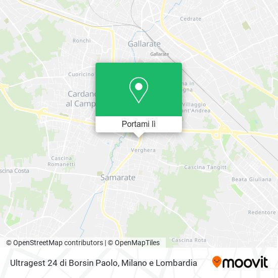 Mappa Ultragest 24 di Borsin Paolo