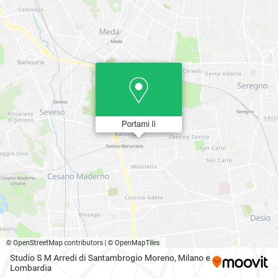 Mappa Studio S M Arredi di Santambrogio Moreno