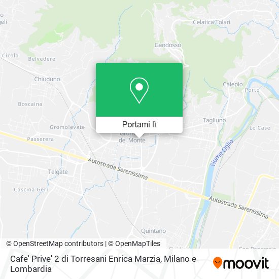 Mappa Cafe' Prive' 2 di Torresani Enrica Marzia