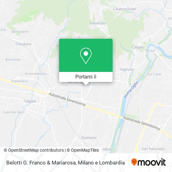 Mappa Belotti G. Franco & Mariarosa