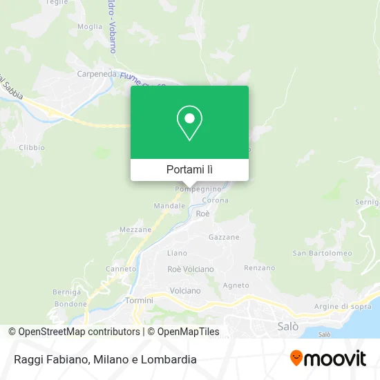 Mappa Raggi Fabiano