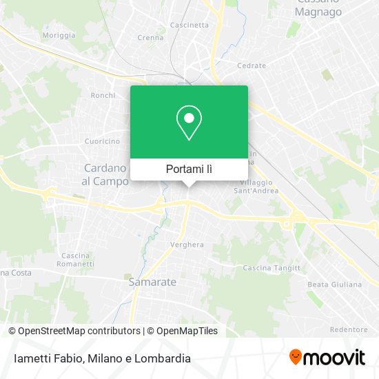 Mappa Iametti Fabio