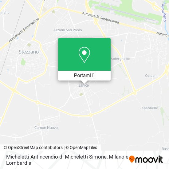 Mappa Micheletti Antincendio di Micheletti Simone