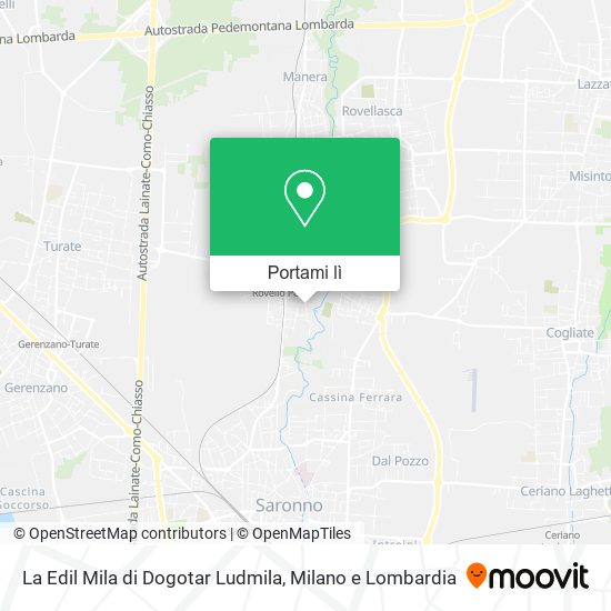 Mappa La Edil Mila di Dogotar Ludmila