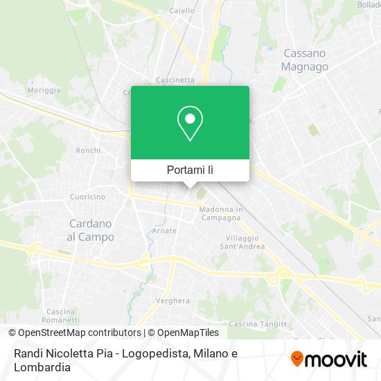 Mappa Randi Nicoletta Pia - Logopedista