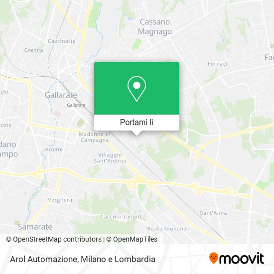 Mappa Arol Automazione