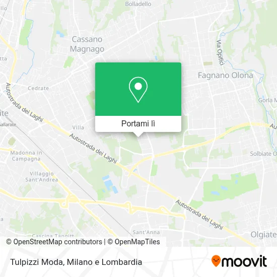 Mappa Tulpizzi Moda