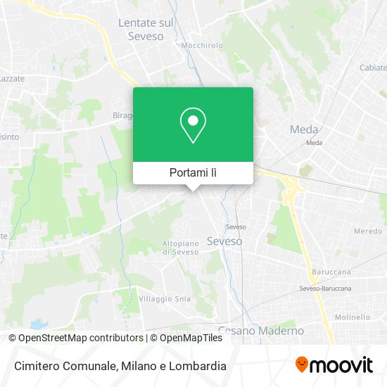 Mappa Cimitero Comunale