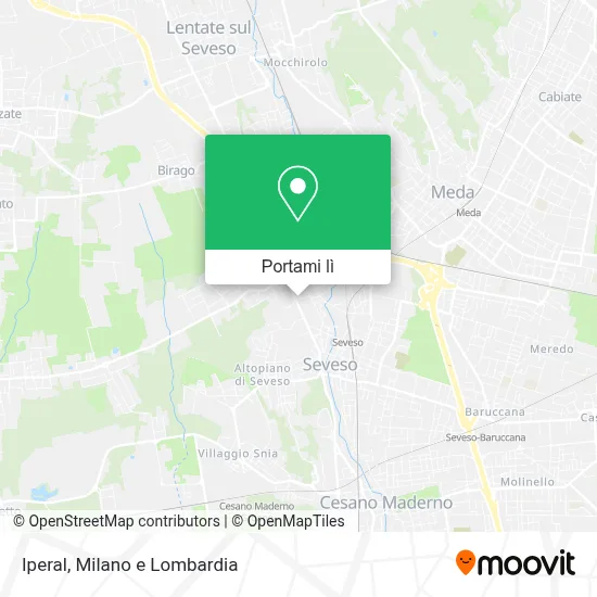 Mappa Iperal